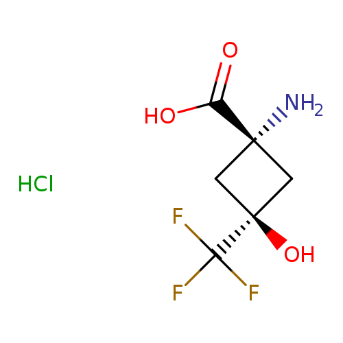 rac-(1r,3r)-1-amino-3-hydroxy-3-(trifluoromethyl)cyclobutane-1-carboxylicacidhydrochloride,trans