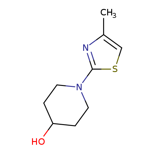 1-(4-Methyl-1,3-thiazol-2-yl)piperidin-4-ol