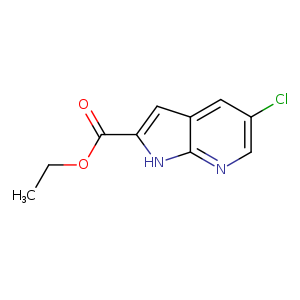 Ethyl 5-chloro-1H-pyrrolo[2,3-b]pyridine-2-carboxylate