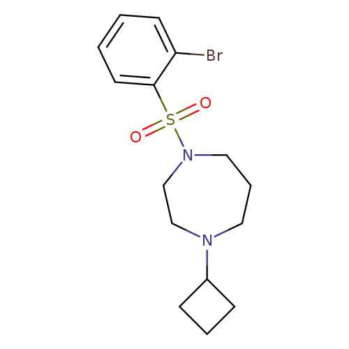 1-(2-bromobenzenesulfonyl)-4-cyclobutyl-1,4-diazepane