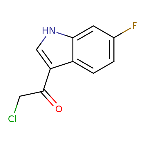 2-Chloro-1-(6-fluoro-1H-indol-3-yl)-ethanone