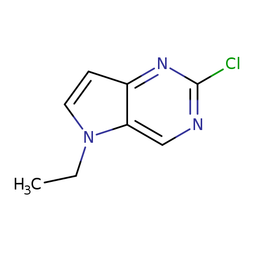 2-Chloro-5-ethyl-5H-pyrrolo[3,2-d]pyrimidine