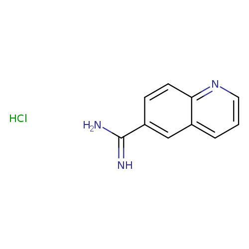 quinoline-6-carboximidamide hydrochloride