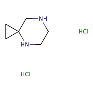 4,7-Diazaspiro[2.5]octane, hydrochloride (1:2)