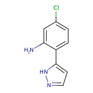 5-chloro-2-(2H-pyrazol-3-yl)aniline