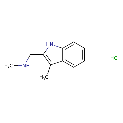 N-methyl-1-(3-methyl-1H-indol-2-yl)methanamine hydrochloride