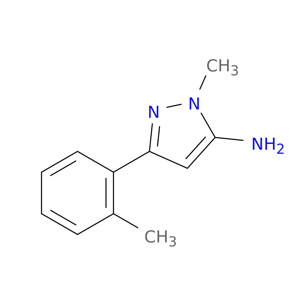 2-Methyl-5-(2-Methylphenyl)pyrazol-3-aMine