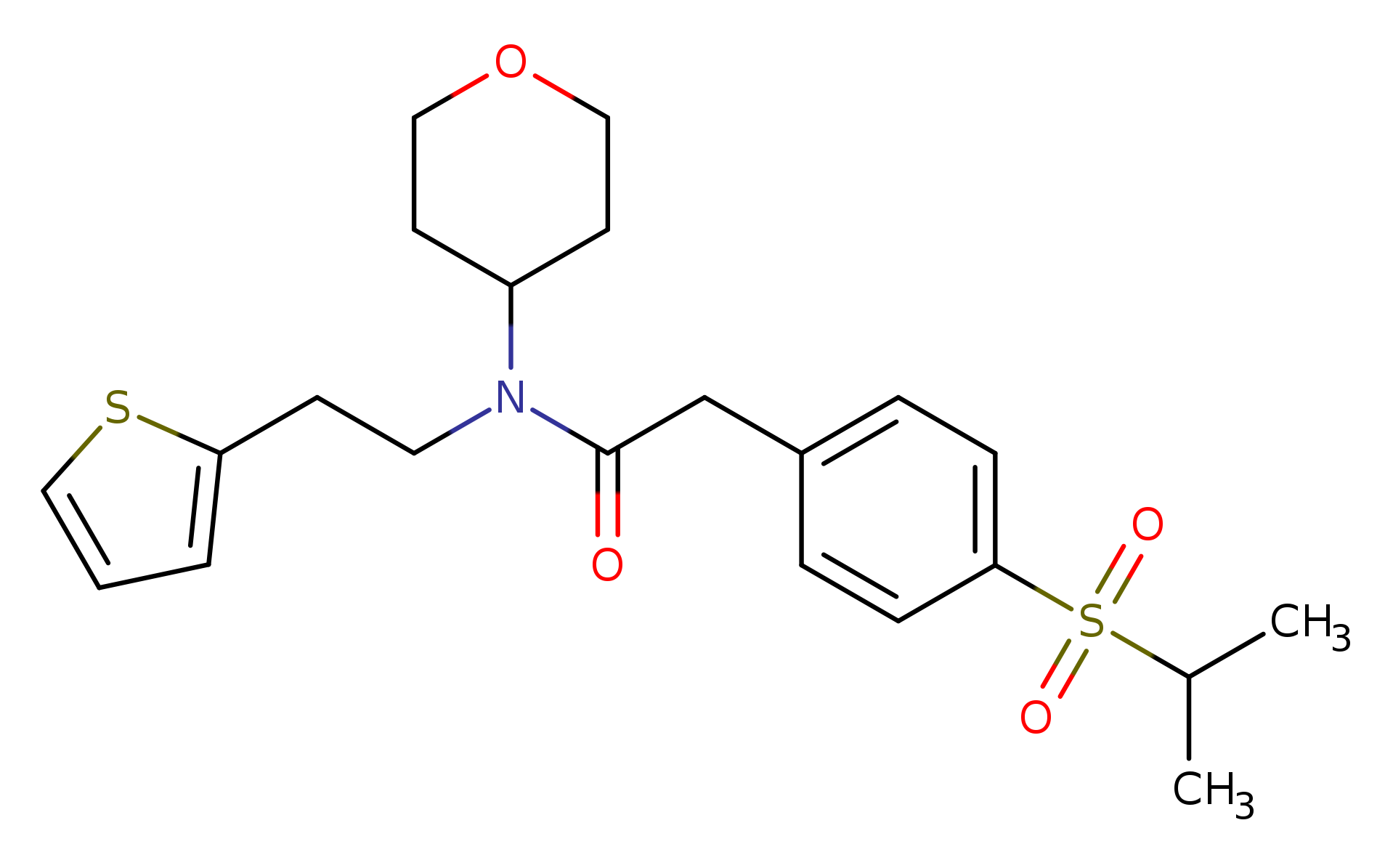 N-(oxan-4-yl)-2-[4-(propane-2-sulfonyl)phenyl]-N-[2-(thiophen-2-yl)ethyl]acetamide