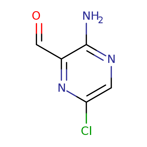 3-Amino-6-chloropyrazine-2-carbaldehyde
