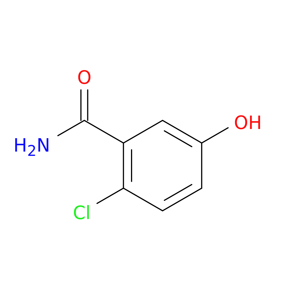 2-Chloro-5-hydroxybenzamide
