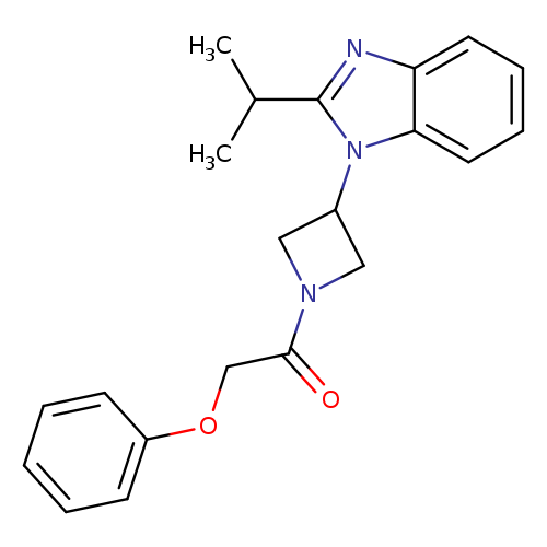2-phenoxy-1-{3-[2-(propan-2-yl)-1H-1,3-benzodiazol-1-yl]azetidin-1-yl}ethan-1-one