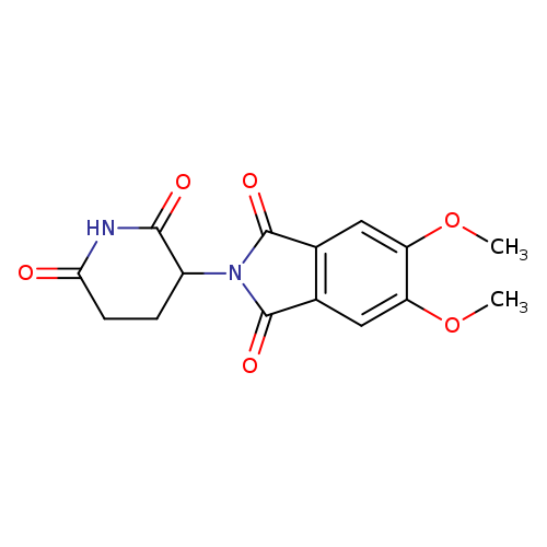 2-(2,6-dioxopiperidin-3-yl)-5,6-dimethoxy-2,3-dihydro-1H-isoindole-1,3-dione