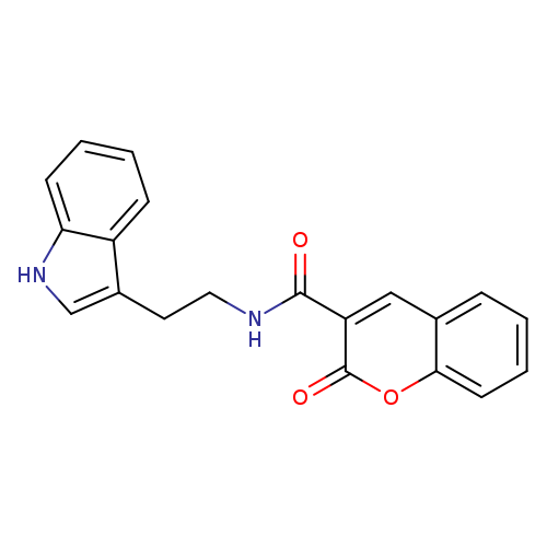 N-[2-(1H-indol-3-yl)ethyl]-2-oxo-2H-chromene-3-carboxamide