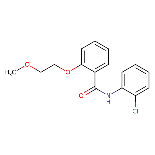 N-(2-chlorophenyl)-2-(2-methoxyethoxy)benzamide