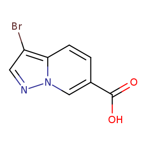 3-Bromopyrazolo[1,5-a]pyridine-6-carboxylic acid