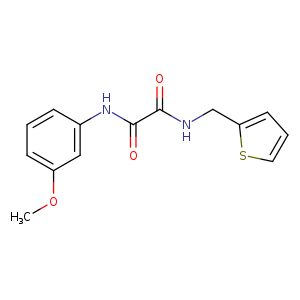 N'-(3-methoxyphenyl)-N-[(thiophen-2-yl)methyl]ethanediamide