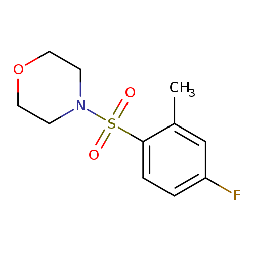 4-(4-Fluoro-2-methyl-benzenesulfonyl)-morpholine
