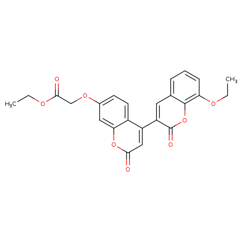 ethyl 2-({8-ethoxy-2,2'-dioxo-2H,2'H-[3,4'-bichromene]-7'-yl}oxy)acetate