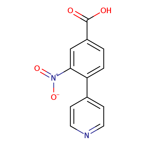 3-Nitro-4-(pyridin-4-yl)benzoic acid