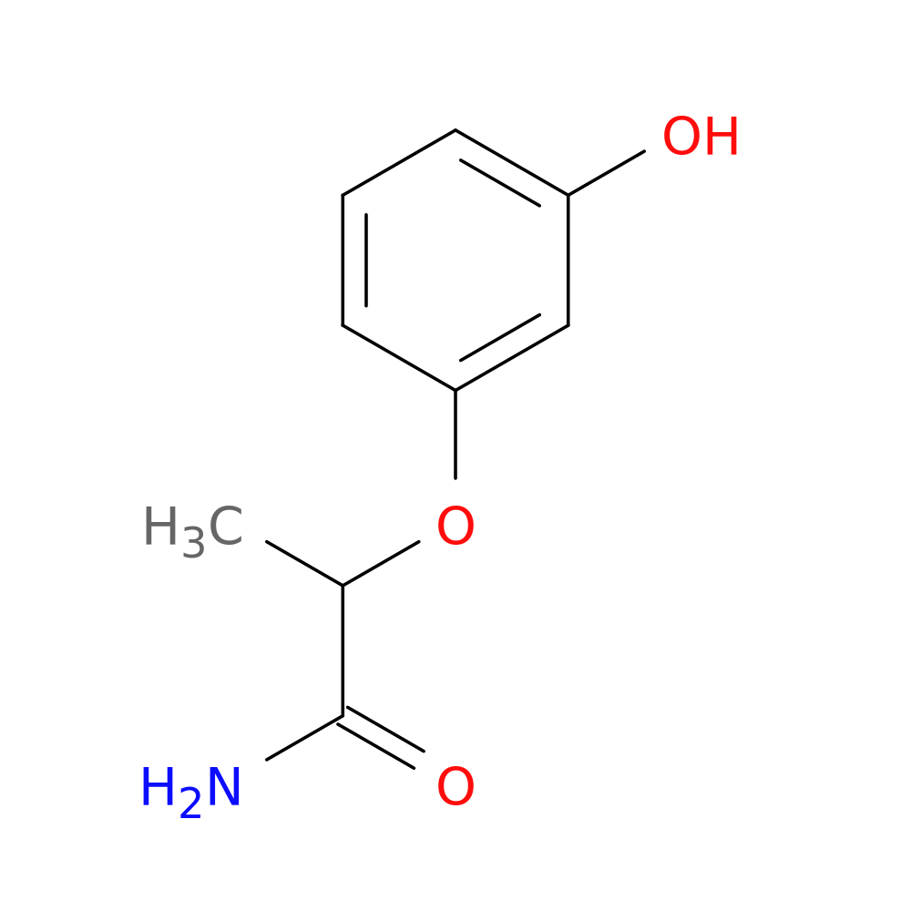 2-(3-Hydroxyphenoxy)propanamide