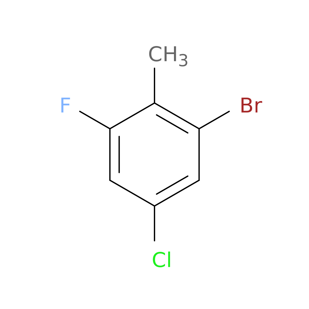 2-Bromo-4-chloro-6-fluorotoluene