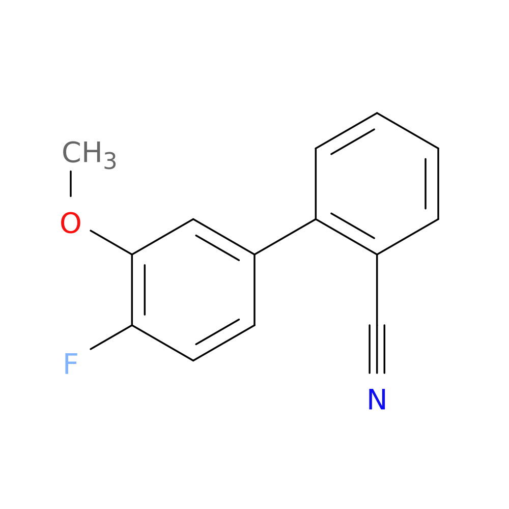 2-(4-Fluoro-3-methoxyphenyl)benzonitrile