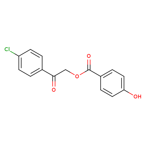 2-(4-chlorophenyl)-2-oxoethyl 4-hydroxybenzoate
