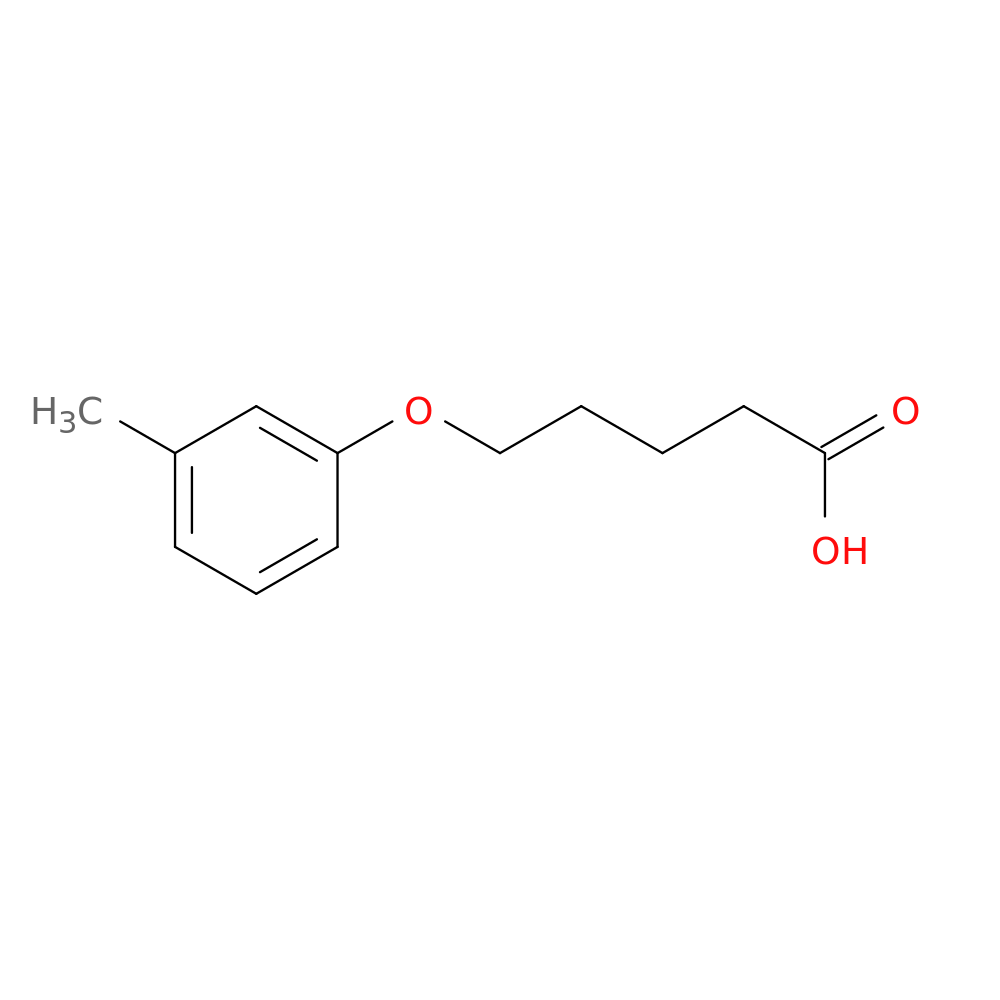 5-(3-Methylphenoxy)pentanoic acid
