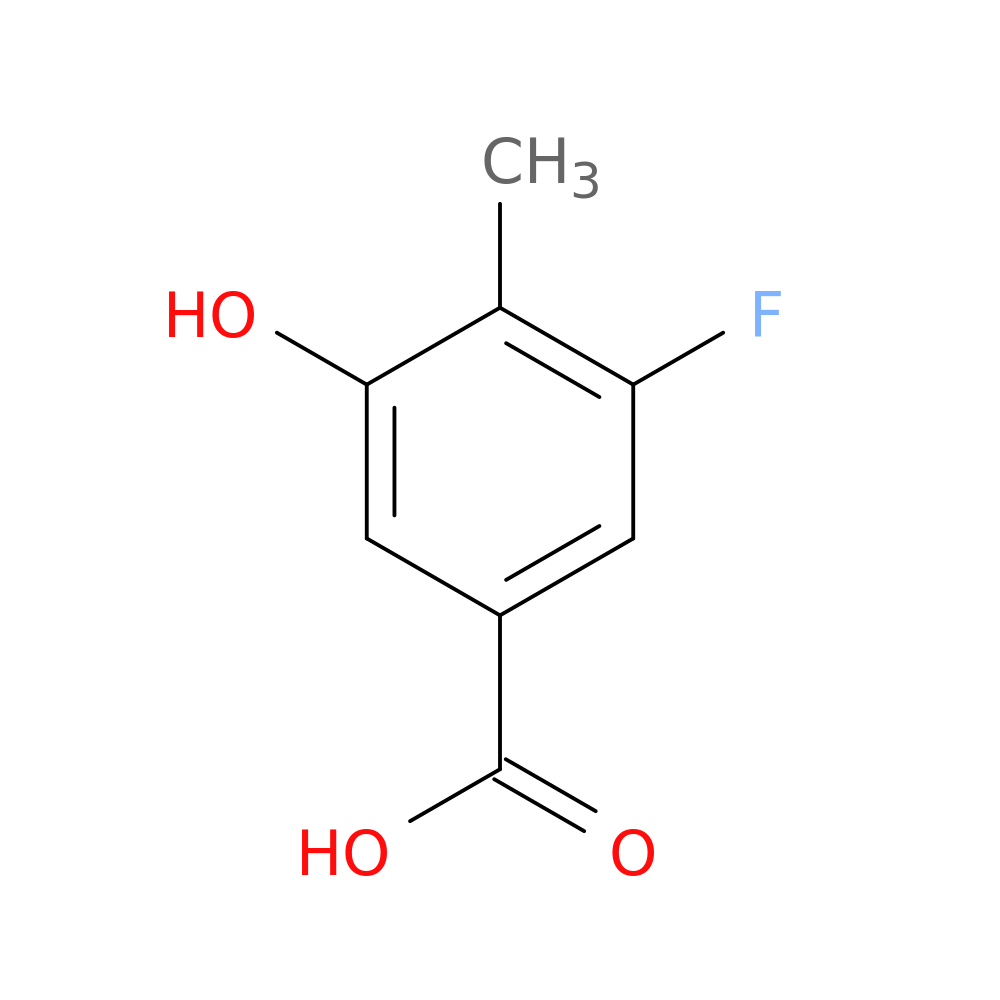 3-Fluoro-4-methyl-5-hydroxybenzoic acid