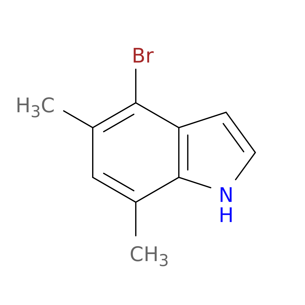 4-Bromo-5,7-dimethyl-1H-indole