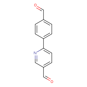3-Pyridinecarboxaldehyde,6-(4-formylphenyl)-