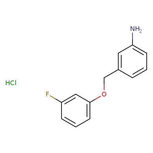 3-[(3-Fluorophenoxy)methyl]aniline hydrochloride