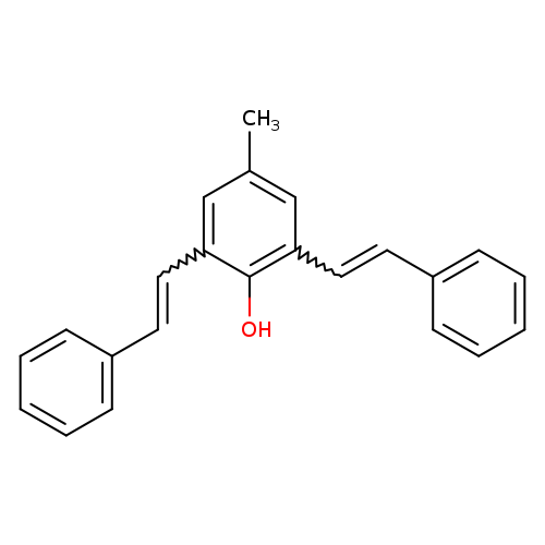 4-Methyl-2,6-bis(2-phenylethenyl)phenol