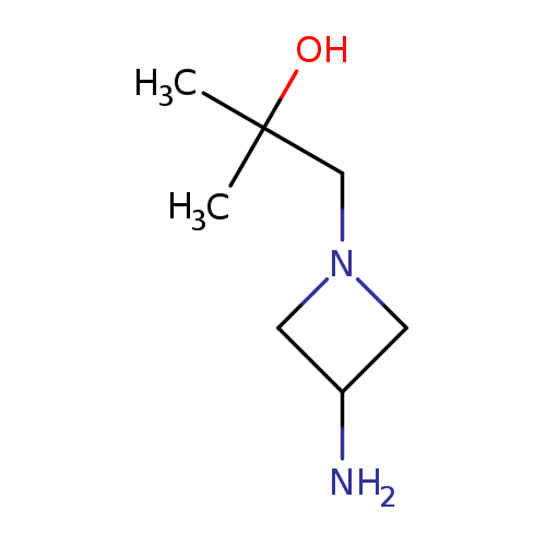 1-(3-aminoazetidin-1-yl)-2-methylpropan-2-ol