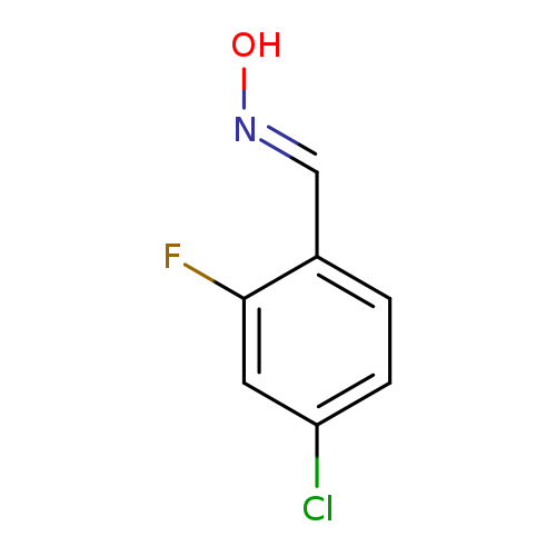4-Chloro-2-fluorobenzaldehyde oxime