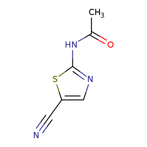 N-(5-cyano-1,3-thiazol-2-yl)acetamide