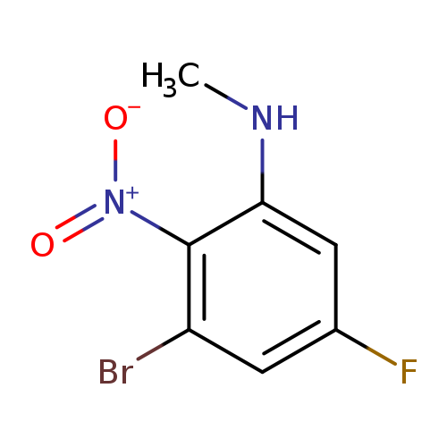 3-bromo-5-fluoro-N-methyl-2-nitroaniline