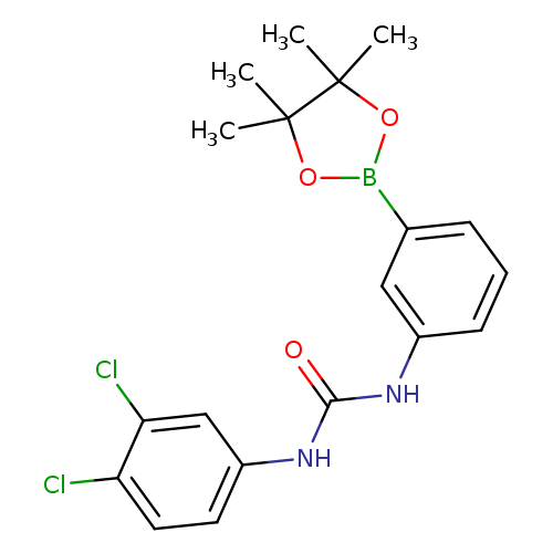 1-(3,4-Dichlorophenyl)-3-[3-(tetramethyl-1,3,2-dioxaborolan-2-yl)phenyl]urea