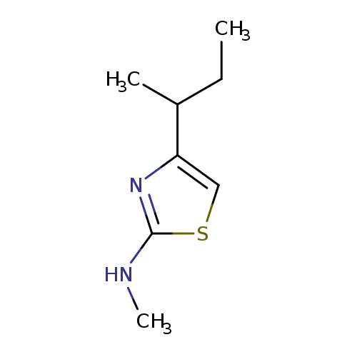 4-(butan-2-yl)-N-methyl-1,3-thiazol-2-amine