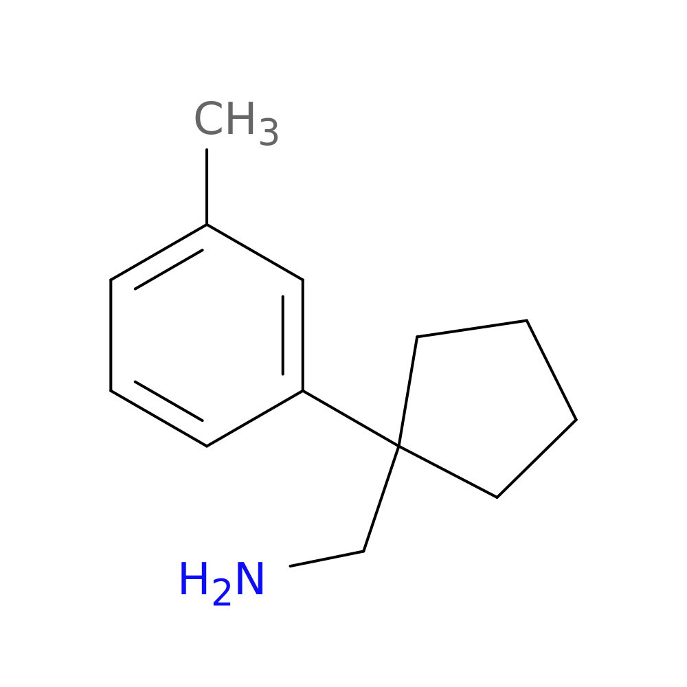 [1-(3-methylphenyl)cyclopentyl]methanamine