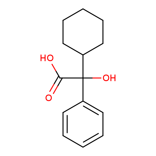 Benzeneacetic acid, a-cyclohexyl-a-hydroxy-