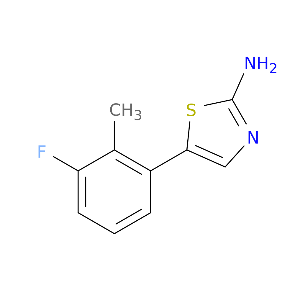 5-(3-Fluoro-2-methylphenyl)thiazol-2-amine
