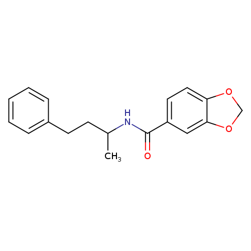 N-(4-phenylbutan-2-yl)-1,3-dioxaindane-5-carboxamide