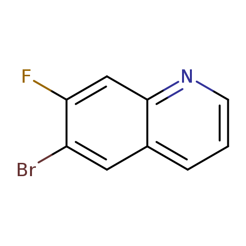 Quinoline, 6-bromo-7-fluoro-