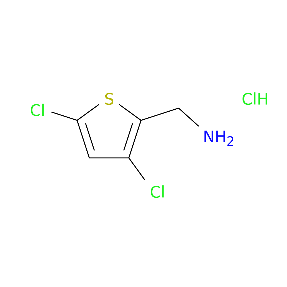 1-(3,5-dichlorothiophen-2-yl)methanamine hydrochloride
