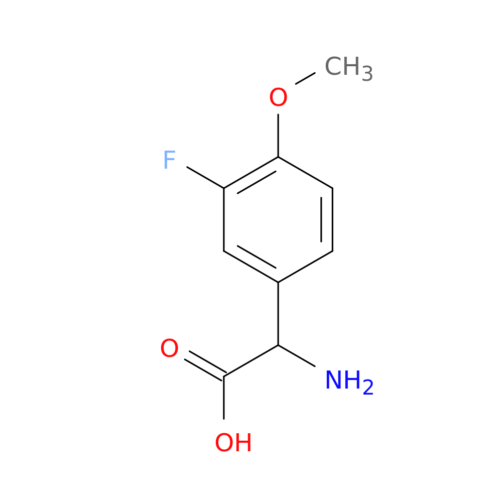 2-(3-Fluoro-4-methoxyphenyl)-DL-glycine