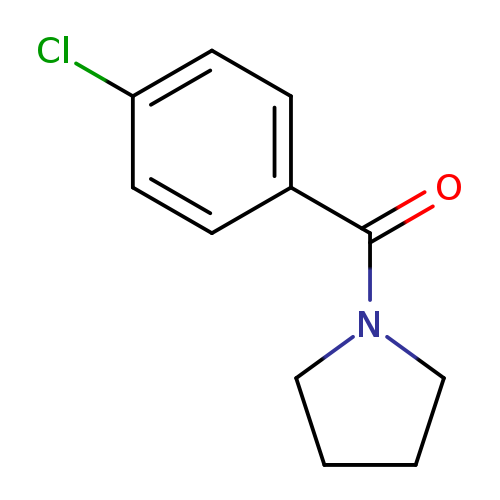 (4-chlorophenyl)(pyrrolidin-1-yl)methanone