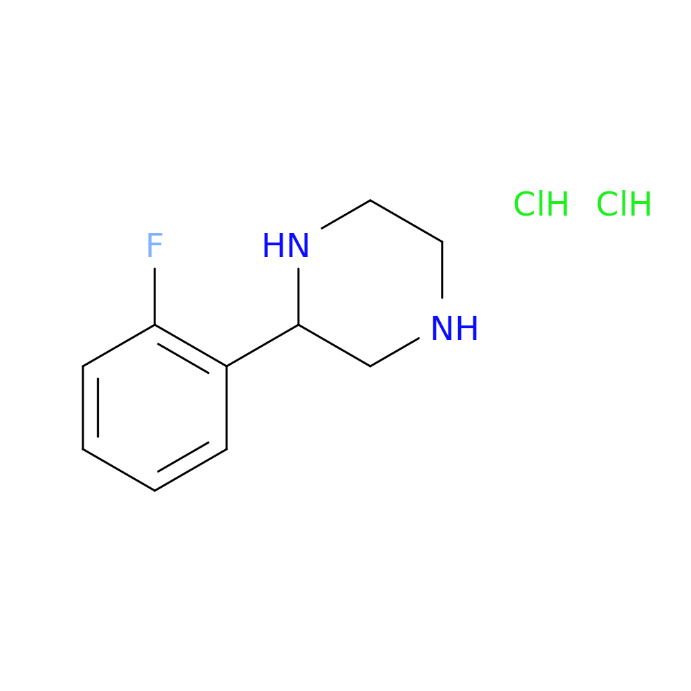 2-(2-Fluorophenyl)piperazine dihydrochloride