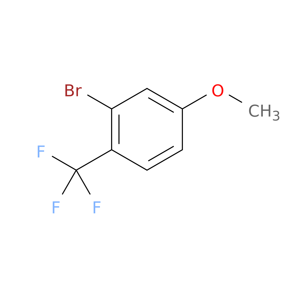 2-Bromo-4-methoxy-1-(trifluoromethyl)benzene