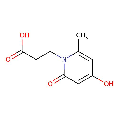 3-(4-hydroxy-6-methyl-2-oxo-1,2-dihydropyridin-1-yl)propanoic acid